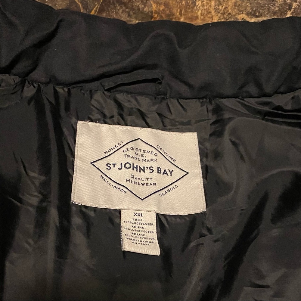 St. John's Bay Classic Black Outerwear